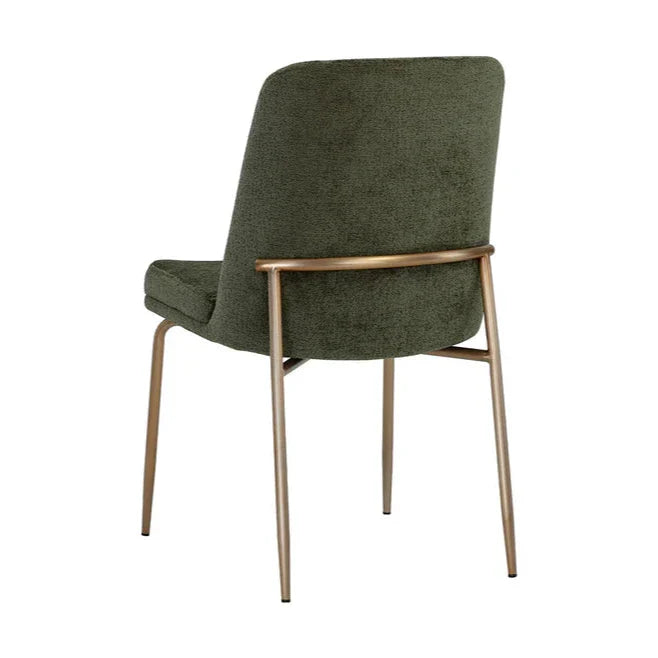 SUNPAN Zeke Fabric Armless Dining Chair 2PC