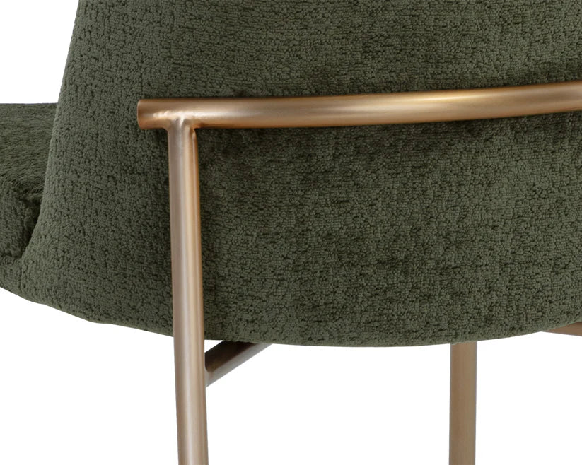 SUNPAN Zeke Fabric Armless Dining Chair 2PC