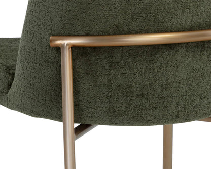 SUNPAN Zeke Fabric Armless Dining Chair 2PC