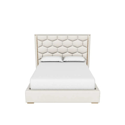 Alisha Fabric Upholstered King Bed