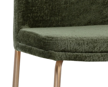 Zeke Fabric Upholstered Counter Stool