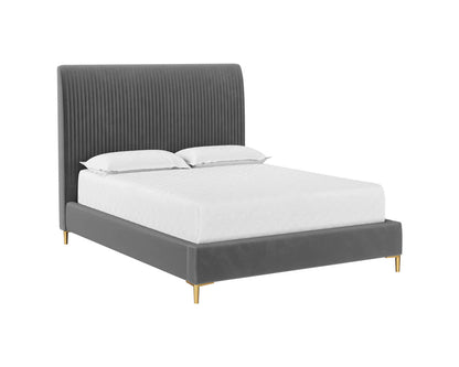 Harris Fabric Upholstered Modern Bed