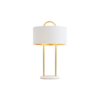 Kezna Marble Based Fabric Table Lamp