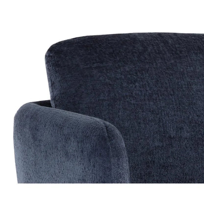 Gilley Fabric Upholstered Swivel Lounge Chair