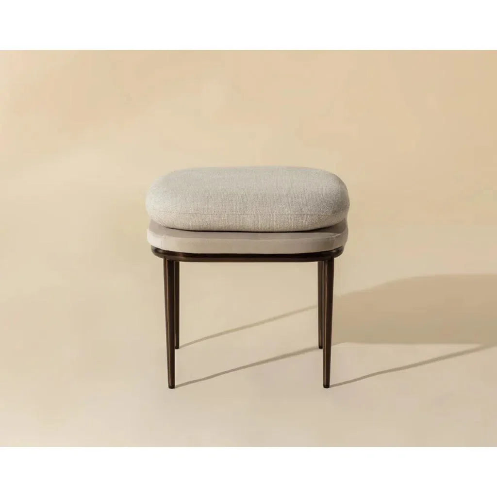 Koffi Fabric Contemporary Stool