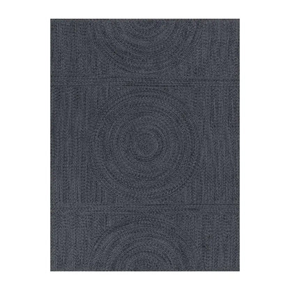 Gyre Hand-Woven Outdoor Slate Rug