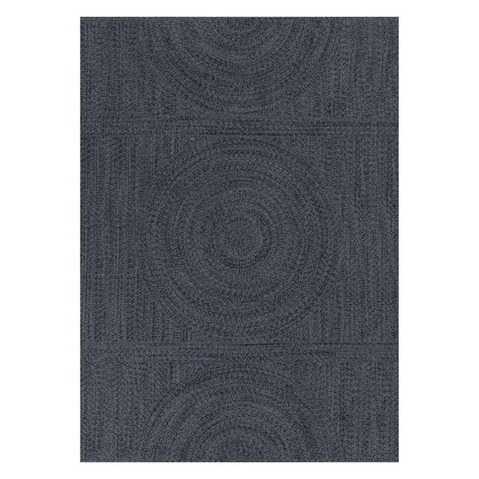 Gyre Hand-Woven Outdoor Slate Rug