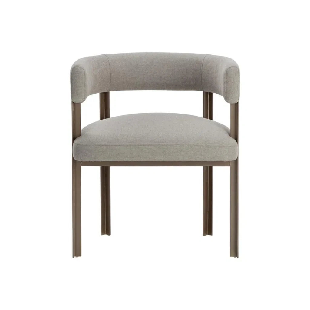 SUNPAN Mae Fabric Dining Armchair