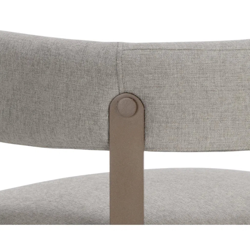 SUNPAN Mae Fabric Dining Armchair