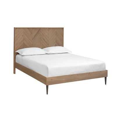 Greyson Handcrafted Wooden Bed