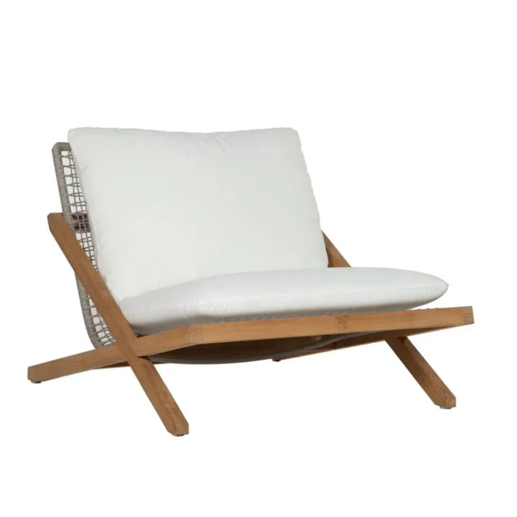 Bari Fabric Outdoor Lounge Chair