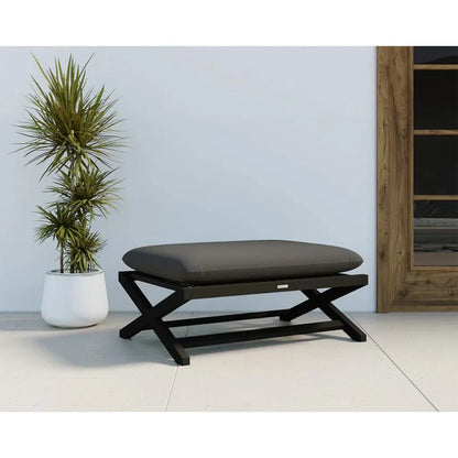 Bari Fabric Modern Stool