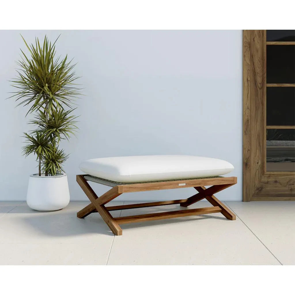 Bari Fabric Modern Stool