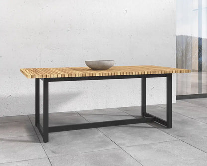 SUNPAN Geneve Aluminum Outdoor Dining Table