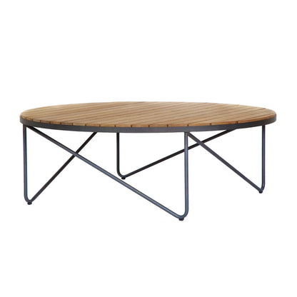 Rimini Coffee Table Modern Teak Wood And Aluminum