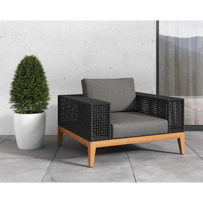 Salerno Fabric Outdoor Armchair