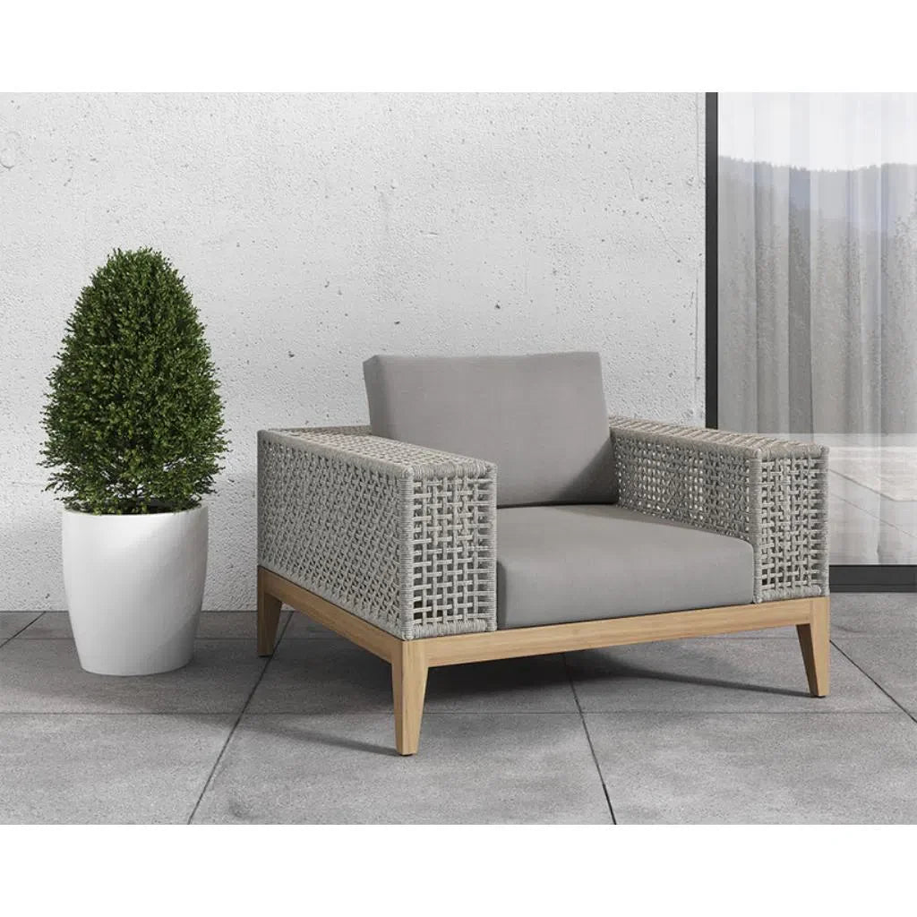 Salerno Fabric Outdoor Armchair