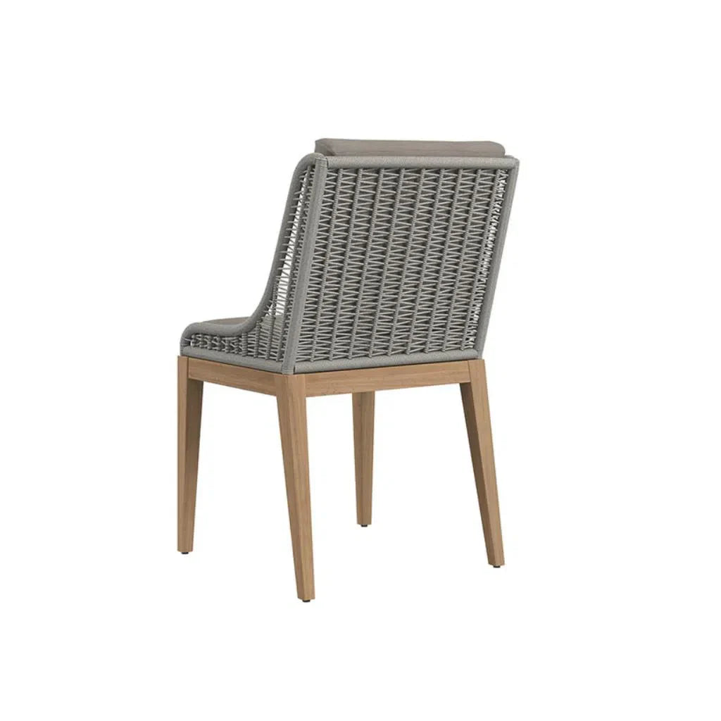 Sorrento Fabric Outdoor Armless Dining Chair