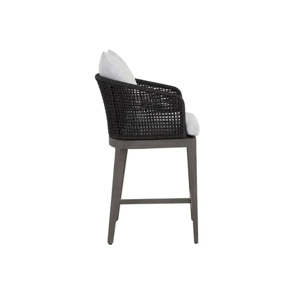 Capri Fabric Outdoor Counter Stool