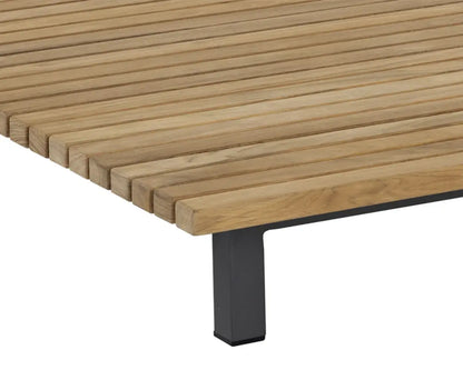 Geneve Aluminum Based Wooden Outdoor Coffee Table