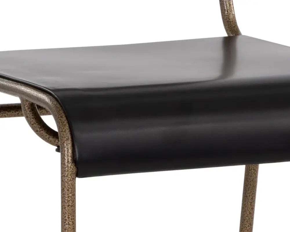 Euroa Steel Stackable Outdoor Armless Dining Chair