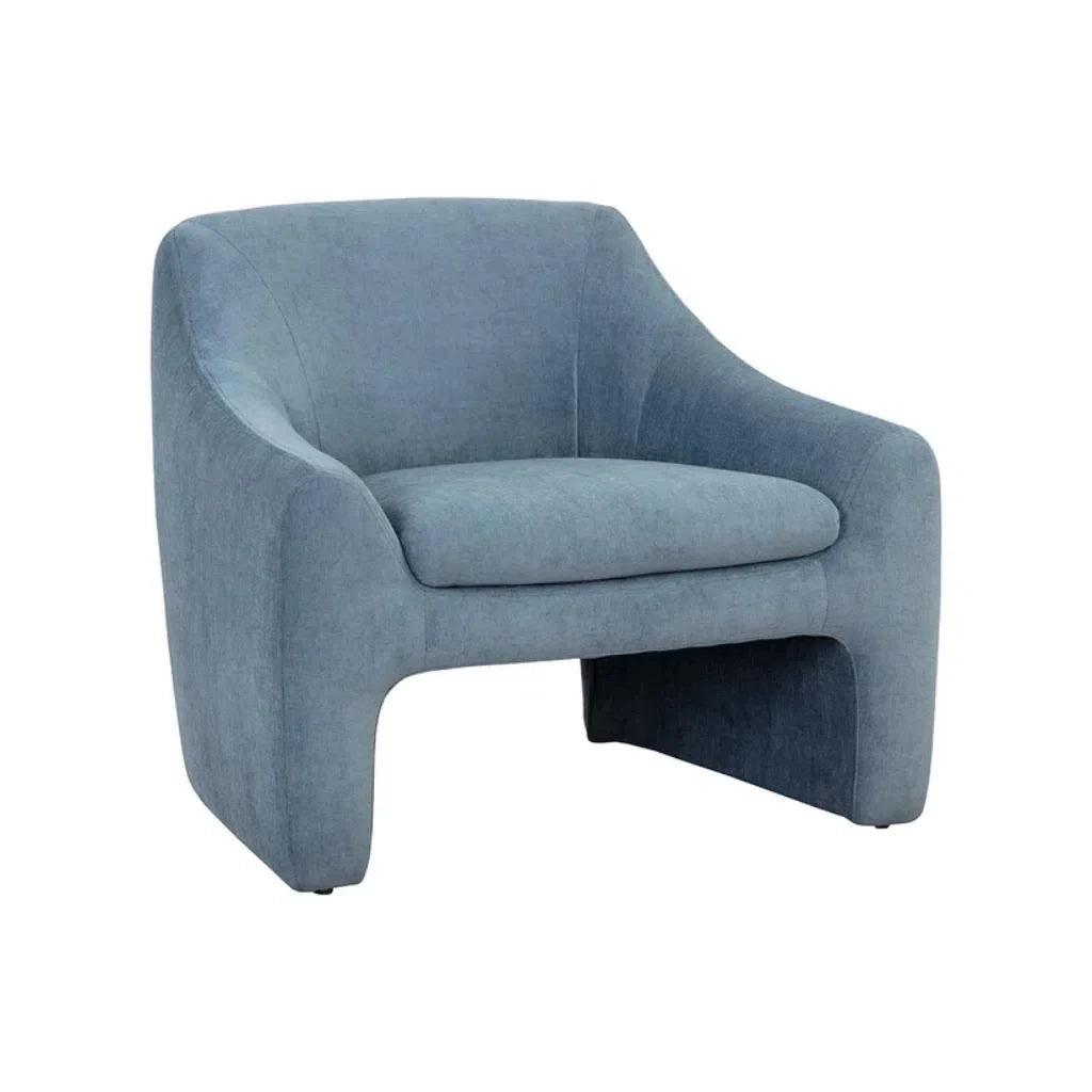 Nevaeh Fabric Upholstered Lounge Chair