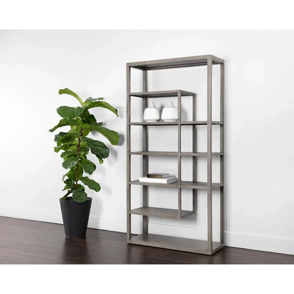 Kenzie Wooden Modern Bookcase