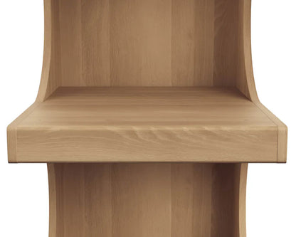 Catrine Mmesmerizing Shaped Wooden Desk