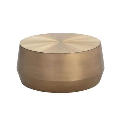 Creed Metal Drum Coffee Table