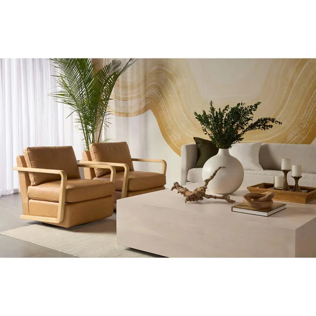SUNPAN Leander Fabric Luxurious Sofa