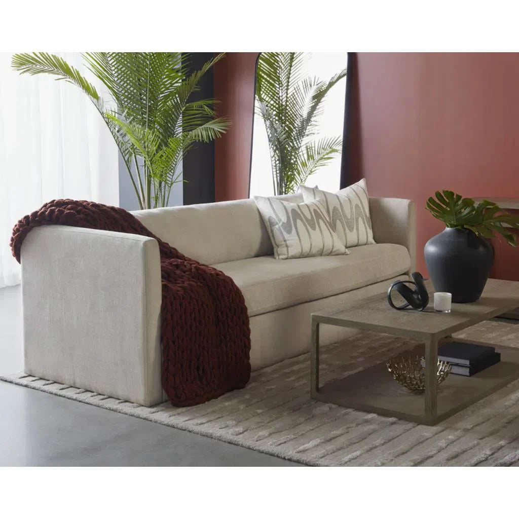 SUNPAN Leander Fabric Luxurious Sofa
