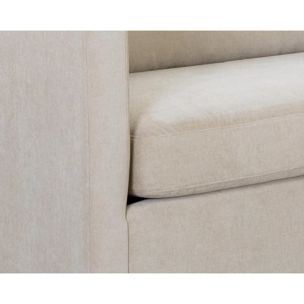 SUNPAN Leander Fabric Luxurious Sofa
