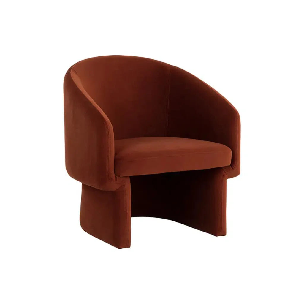 Lauryn Fabric Upholstered Lounge Chair