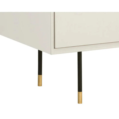 Danbury Wooden Steel Nightstand