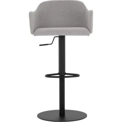 Hensley Leather Modern Adjustable Stool