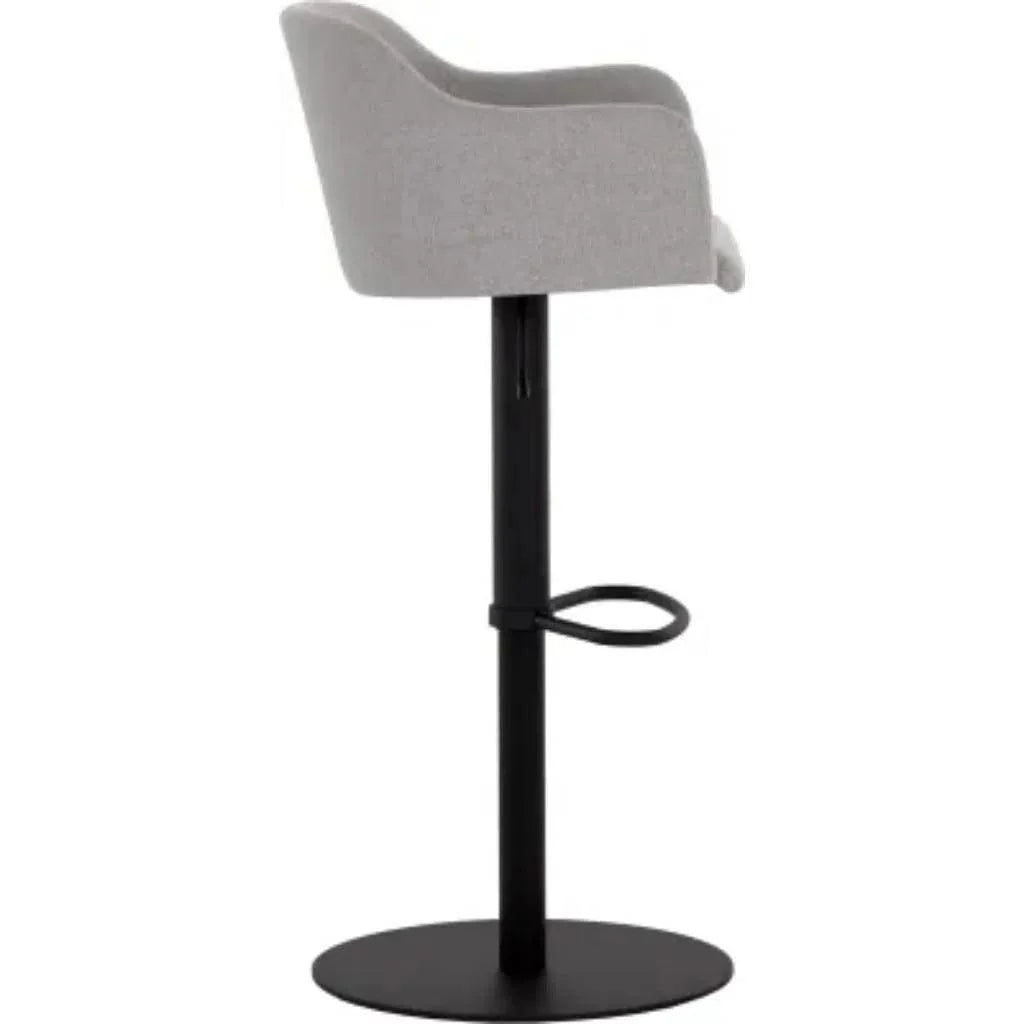 Hensley Leather Modern Adjustable Stool