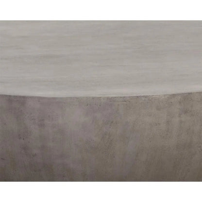 SUNPAN Kinsley Wooden Hand Round Coffee Table