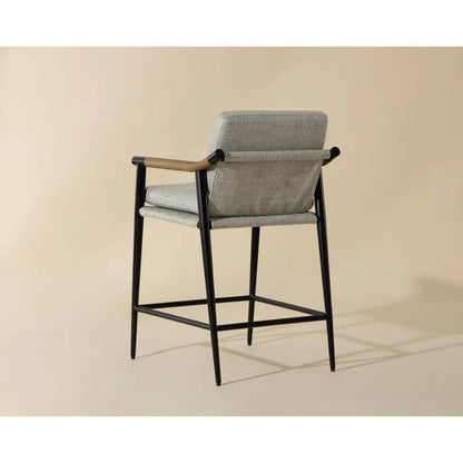 Meadow Fabric Upholstered Counter Stool