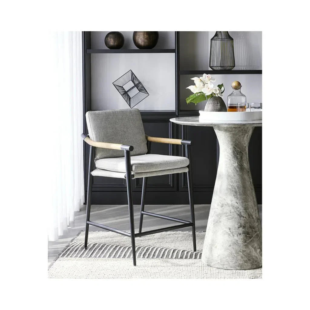 Meadow Fabric Upholstered Counter Stool