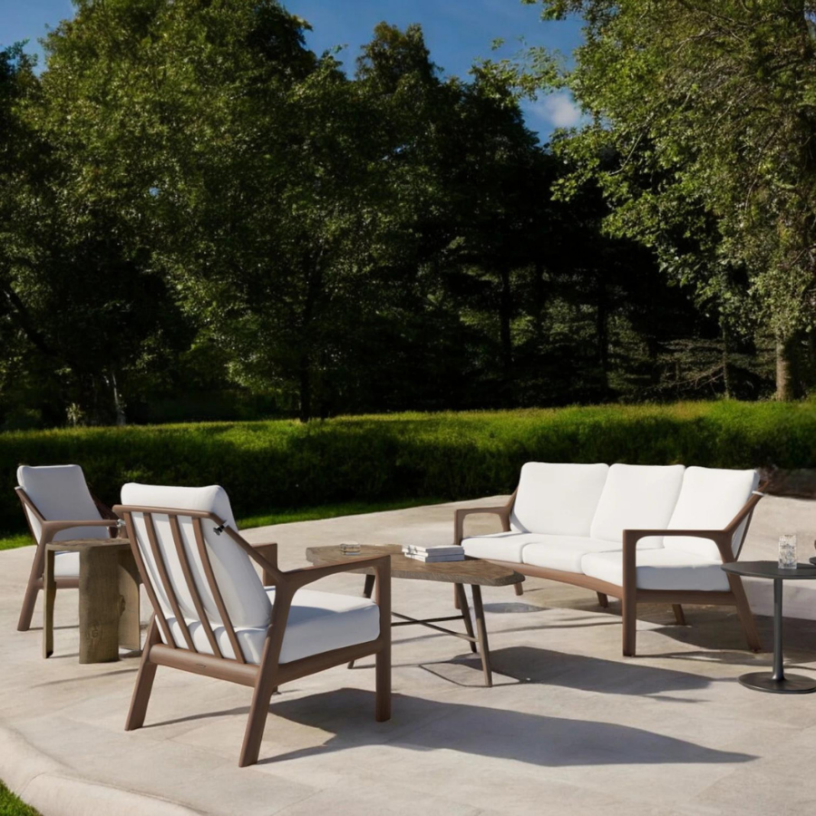 Berkeley Outdoor Sofa Set With Tables