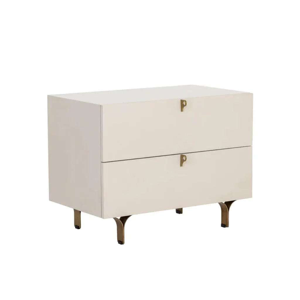 Celine Wooden Stylish Large Nightstand