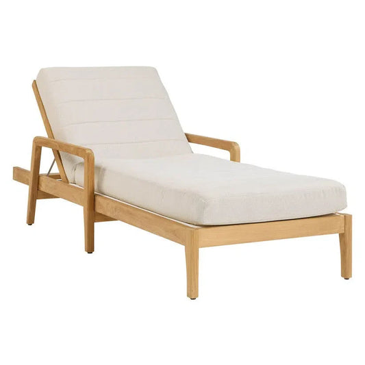 Noelle Lounger - Natural Palazzo Cream Outdoor Comfort