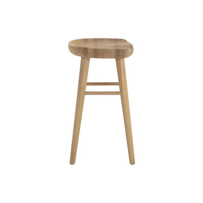 Dominic Wooden Traditional Designed Counter Stool