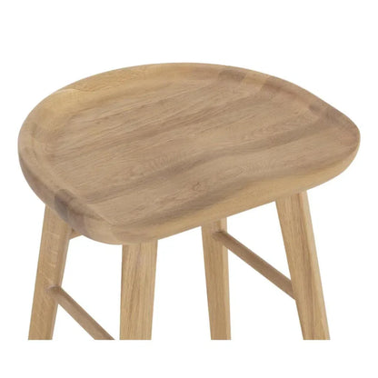 Dominic Wooden Traditional Designed Counter Stool