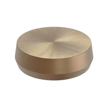 Creed Metal Drum Coffee Table