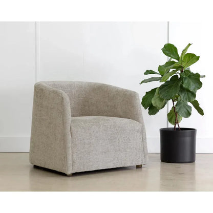 Serenade Fabric Upholstered Lounge Chair