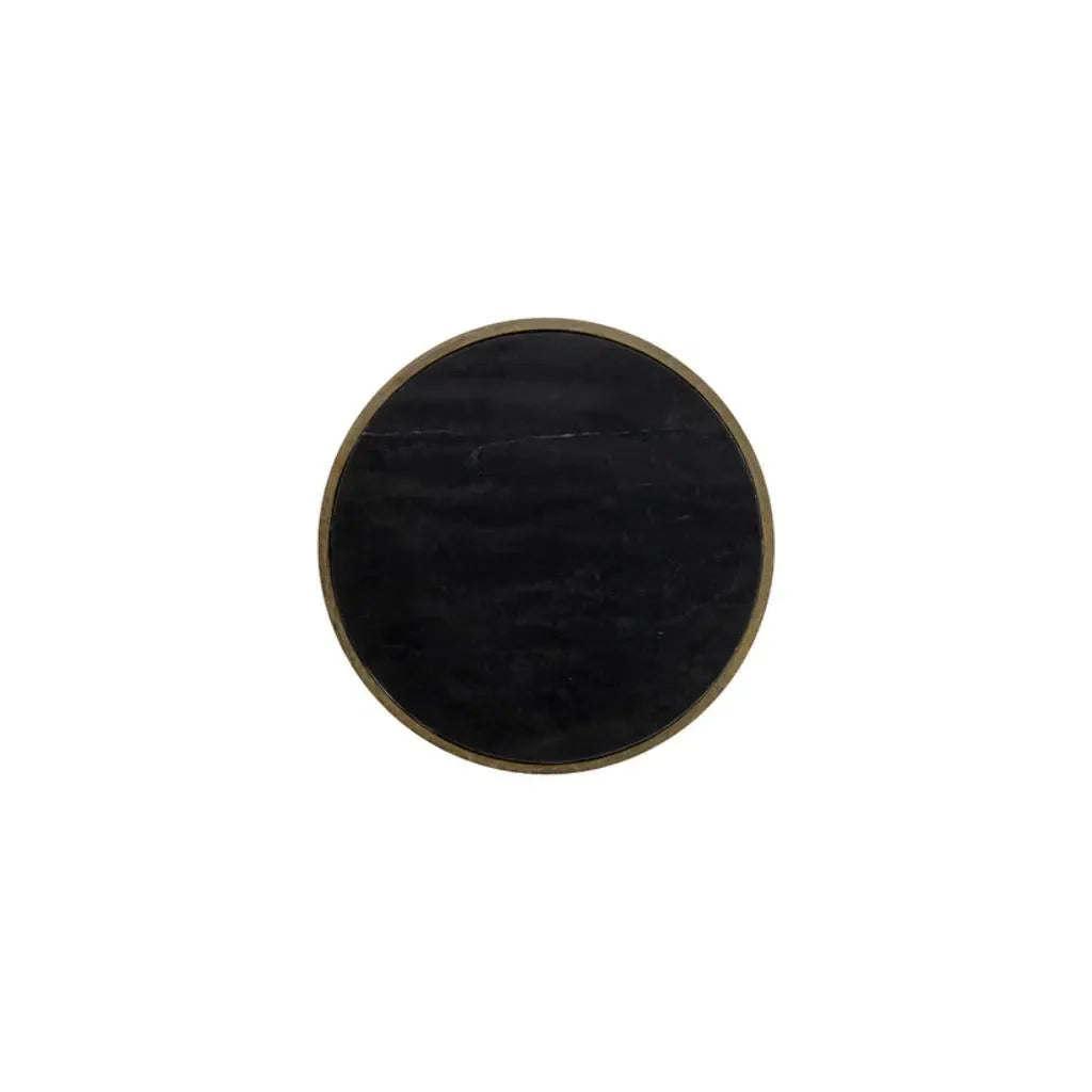 SUNPAN Alicent Marble Top Round End Table