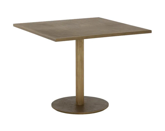 Corina Durable Iron Square Bistro Table