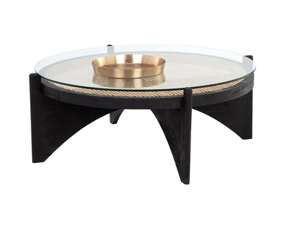 Adora Wooden Round Coffee Table