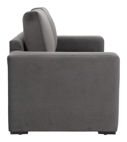 Jide Wood Grey Sleeper Sofa